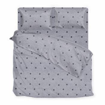 Підковдра SoundSleep Gray Stars бязь 140х215 см сіра (2800004807203)