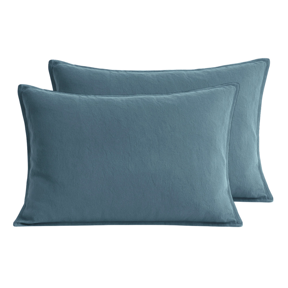 Комплект наволочок SoundSleep Stonewash Light Green 50х70 см зелений (2800004805599)