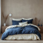 SoundSleep Stonewash Doble Dark Blue Milk Family bedding set 160x220 cm blue-milk (2800004763714) SoundSleep Stonewash Doble Dark Blue Milk Family bedding set 160x220 cm blue-milk (2800004763714)