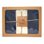 SoundSleep Stonewash Doble Dark Blue Milk Family bedding set 160x220 cm blue-milk (2800004763714) SoundSleep Stonewash Doble Dark Blue Milk Family bedding set 160x220 cm blue-milk (2800004763714)