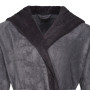 Terry bathrobe Stefano Bugatti gray XL 