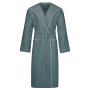 Waffle bathrobe Tizian Bugatti blue L