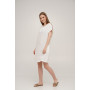Платье льняное короткое Linen SoundSleep белое размер s