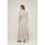 Платье на запах льняное Linen SoundSleep натуральное размер xxl