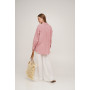 Рубашка льняная Linen SoundSleep розовая размер s