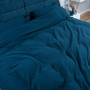 Комплект постельного белья SoundSleep Stonewash Adriatic семейный dark blue синий