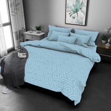 Bed linen set Wanity Вlue SoundSleep calico double