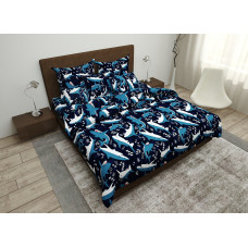 Bed linen set Shark SoundSleep calico family