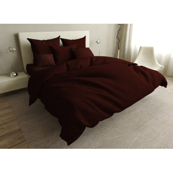 Bed linen set SoundSleep Manner Brown calico euro 200x220 cm (93668293)