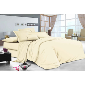 Комплект постільної білизни SoundSleep Manner Beige бязь полуторний 160х215 см (93667395)