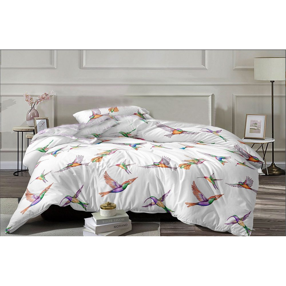 Комплект постельного белья Hummingbird flies SoundSleep бязь полуторный