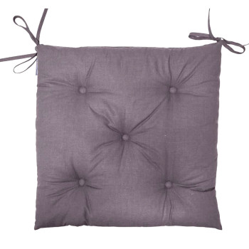 Cushion for chair SoundSleep Porto calico 40x40 cm gray-lilac (2800004778572)