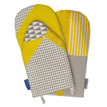 Mitten SoundSleep Abstract Magic of Sensations  gray-yellow (2800004889568)