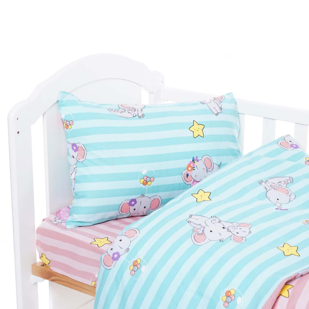 Комплект постельного белья в кроватку Pink Dreams SoundSleep ранфорc