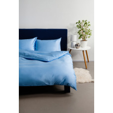 Комплект постельного белья SoundSleep сатин Ice голубой семейный