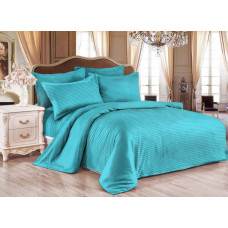 Bed linen set SoundSleep satin-stripe Blue Radiance family