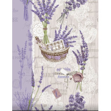 Рушник вафельний кухонний Lavender ТМ Emily 50х63 см