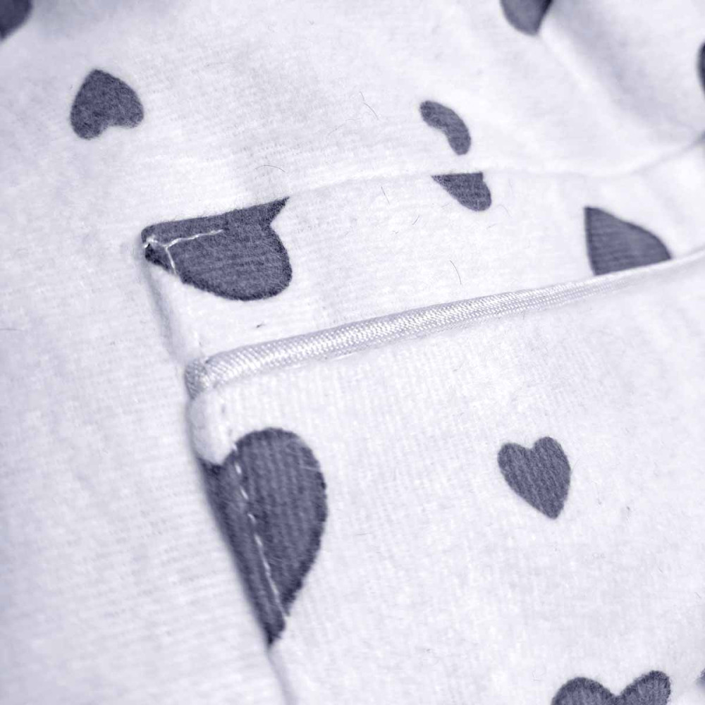 Women's flannel pajamas SoundSleep Flanel Heart Grey SoundSleep white XL (2800005001952)