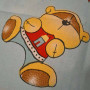 Pillowcase SoundSleep Teddy calico 50x70 cm mint (2800005034707)