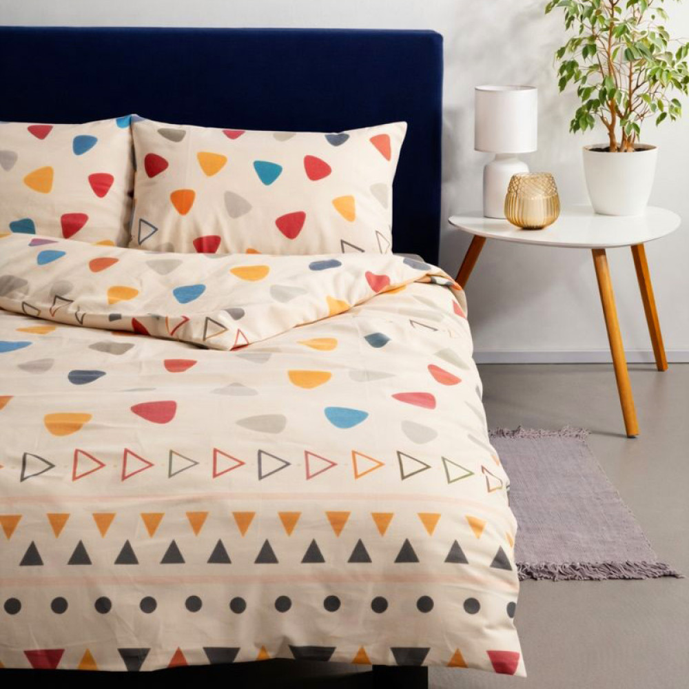  Pillowcase SoundSleep Nordic calico 50x70 cm peach (2800005034578)