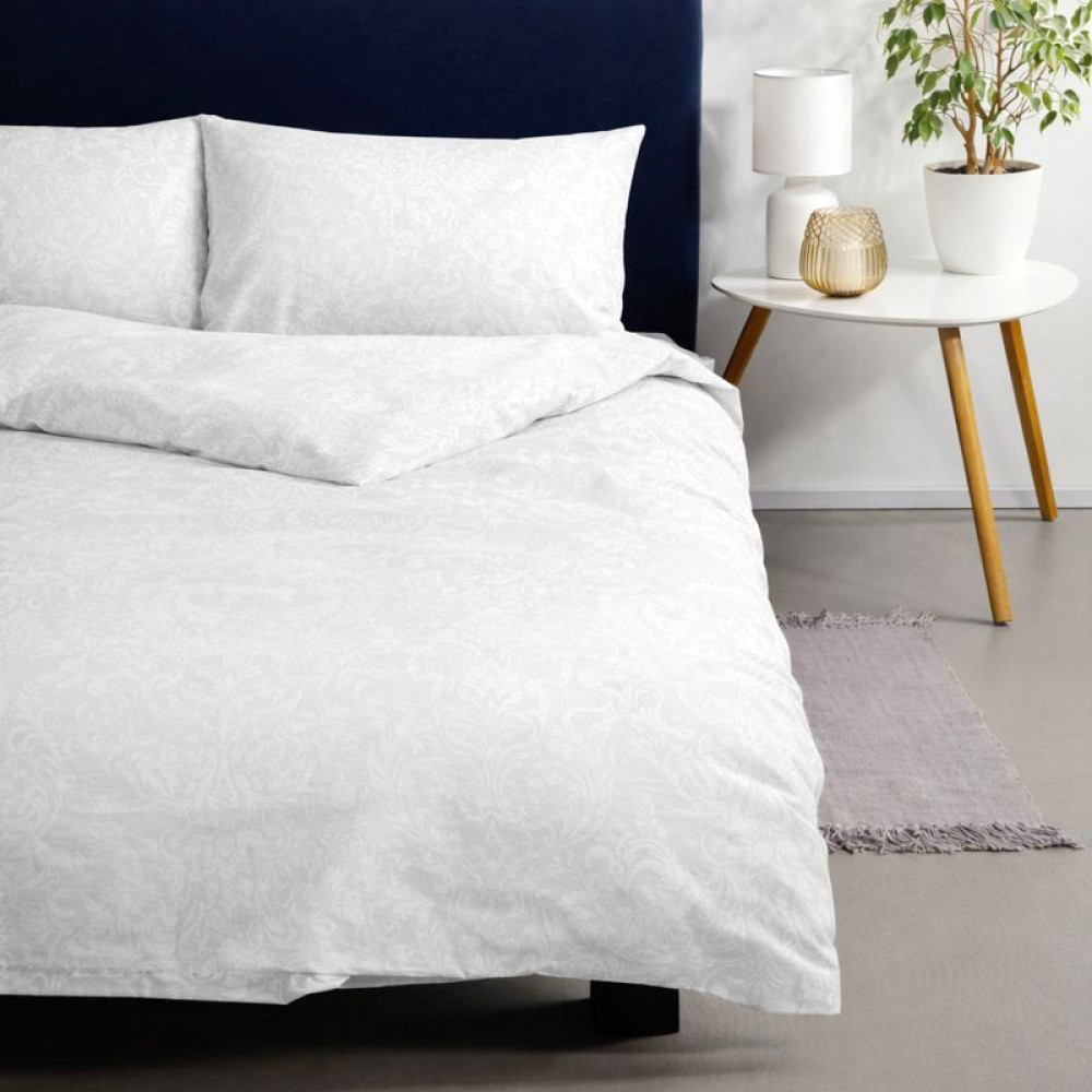 Bedding set SoundSleep White Elegance double ewro 200x220 cm White (2800005034592)