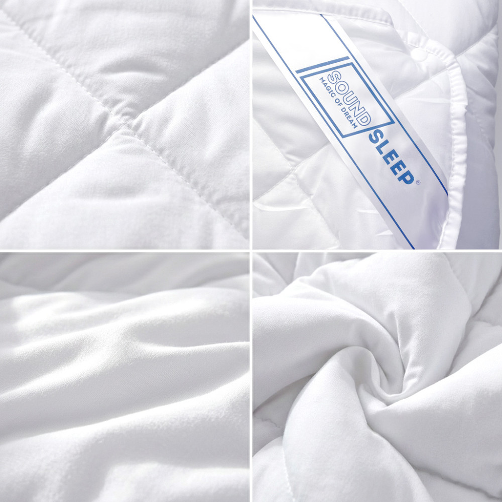 Blanket SoundSleep Gold Dyet winter-summer 2 in 1 155x210 cm white (93900775)