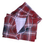 Мужская пижама фланелевая SoundSleep Flanel Cоzy Red фланель клетка красная L/XL (2800005001907)
