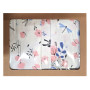 Bedding set winter SoundSleep Flanel Blossom double euro 200x220 cm white (2800004977685)
