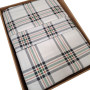 Bedding set SoundSleep Flanel Cоzy Combi single 160x215 cm white-green (2800004977616)