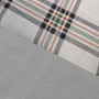 Bedding set SoundSleep Flanel Cоzy Combi single 160x215 cm white-green (2800004977616)