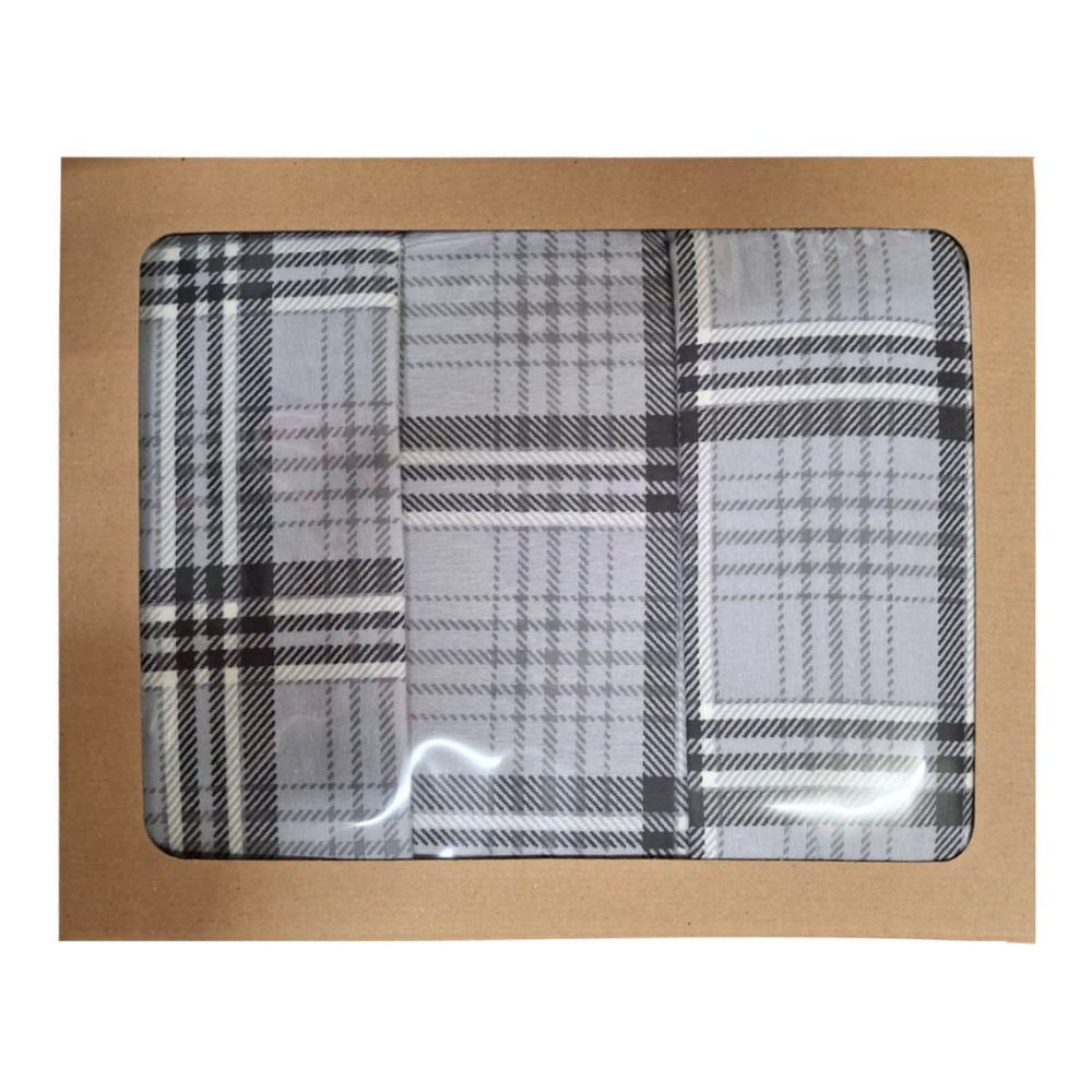 Bedding set SoundSleep Flanel Cоzy Grey single 160x215 cm (2800004977500)