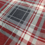 Комплект постельного белья SoundSleep Flanel Cоzy Red двуспальный евро 200х220 см фланель клетка красная (2800004977470)