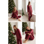 Женская пижама фланелевая SoundSleep Flanel Cоzy Red фланель клетка красная L/XL (2800005001891)