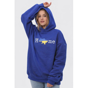 Hoodie Emily Home Oversized unisex Blue S/M (2800005032482)
