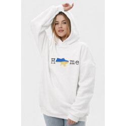 Hoodie Emily Home White unisex S/M (2800005032451)