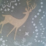 Decorative pillowcase SoundSleep Wheel of Fortune 45x45 cm calico grey (2800004903868)