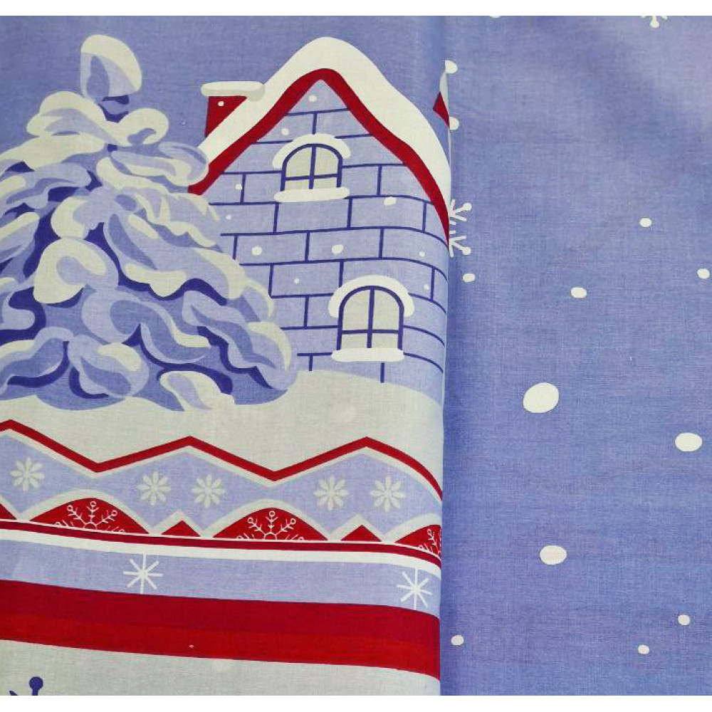 SoundSleep Winter Warmth of Winter Dreams Bedding Set Calico family 160x220 cm голубой (2800004904575)