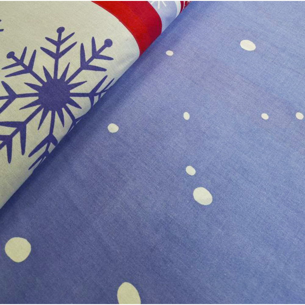 SoundSleep Winter Warmth of Winter Dreams Bedding Set Calico family 160x220 cm голубой (2800004904575)