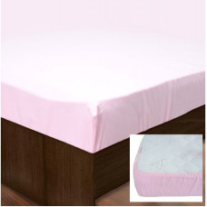 Fitted sheet SoundSleep pink 200х200 cm