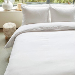 Bed Sheet Emily calico 220x240 cm white (94198065)