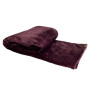 Fleece blanket Comfort TM Emily Bordeaux 150x150 cm