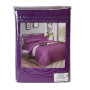 Комплект постельного белья Fiber Lilac Stripe Emily микрофибра лиловый двуспальный