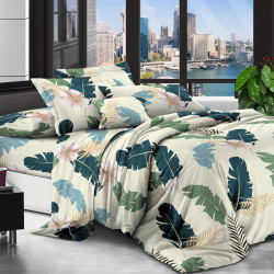 Bed linen set Emily Oasis polysatin double 175x205 cm (94190403)