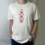 T-shirt with the print Code of the Unbreakable Nation SoundSleep white XL