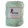 Плед флисовый Сomfort ТМ Emily мятный 130х160 см