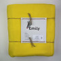 Плед флисовый Сomfort ТМ Emily желтый 150х150 см