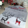 Kitchen towel SoundSleep Winter Time Christmas waffle 45x60 cm gray (2800004667203)