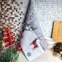 Kitchen towel SoundSleep Winter Time Christmas waffle 45x60 cm gray (2800004667203)