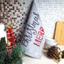 Set of 2 kitchen towels SoundSleep Winter Time Christmas Waffle 45x60 cm gray-red (2800004713504)