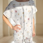 Women's pajamas with pants SoundSleep Muslin Flowers muslin S/M white (2800004590488)